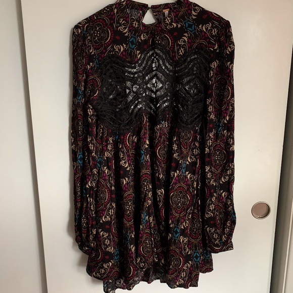 *LAST CHANCE* Free People Sweet Thang Printed Tunic Dress M - Picture 3 of 6